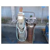 OXY/ACETELYNE TANK W/ TORCH & DOLLY