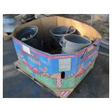 PALLET OF MISC. TOOLS & WELDING PARTS