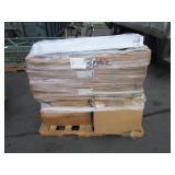 PALLET OF LIGHT FIXTURES & 7/8" MOLDED CABLE