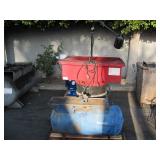 BUCKEYE COMPRESSOR TANK & SNAP-ON DESK WITH LIGHT