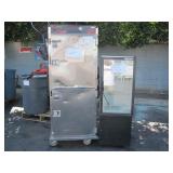 BEVERAGE AIR FRIDGE UNIT & WARMING CART