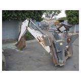 CATERPILLAR BACKHOE BOOM ATTACHMENT W/ 12" BUCKET