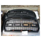 PALLET OF TRUCK FRONT GRILLS WITH LED LIGHTS