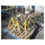 PALLET OF PIPE STANDS