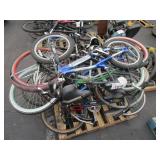 PALLET OF BICYCLES
