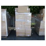 PALLET OF BLACK SPEAKER BOXES
