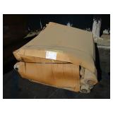 PALLET OF BROWN PACKAGING PAPER