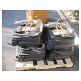 PALLET OF BLACK CAR SEATS