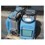 4 DRIEAZ DRIZAIR 1200 PROFESSIONAL DEHUMIDIFIERS