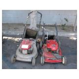 2 LAWN MOWERS