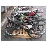 PALLET OF ASSORTED BICYCLES