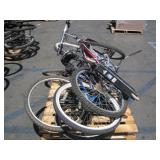 PALLET OF ASSORTED BICYCLES