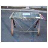 GLASS COMPUTER DESK