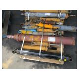 PALLET OF VARIOUS HYDRAULIC CYLINDERS