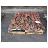 PALLET OF RIDGID CHAIN PIPE WRENCHES