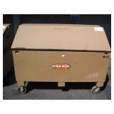 KNAACK METAL STORAGE BOX WITH WHEELS
