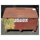 JOBOX METAL CONTAINER WITH WHEELS