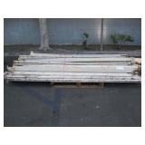 LOT OF PALLET RACK UPRIGHTS