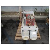 PALLET WITH CUTTING TORCH