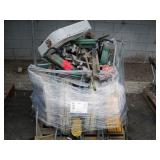 PALLET OF ELECTRICAL WIRE REELS/SNAKES