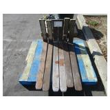3 SET OF FORKS FOR FORKLIFT