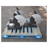 3 14" CUT OFF SAWS
