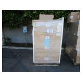 PALLET OF BLACK SPEAKER BOXES