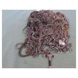 1 BAG W/NECKLACES