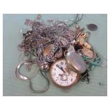 1 BAG W/MIXED JEWELRY