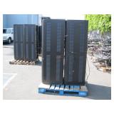 2 COMPUTER SERVER CABINETS