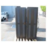 2 COMPUTER SERVER CABINETS