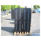 2 COMPUTER SERVER CABINETS