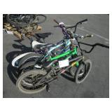 LOT OF 4 BMX BIKES