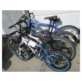 LOT OF 3 MOUNTAIN BIKES & 1 BMX BIKE