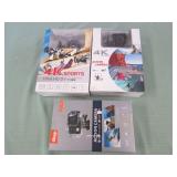 1 LOT W/ACTION CAMERAS: