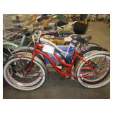 3 BEACH CRUISERS, ASSORTED BRANDS: