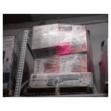 A PALLET WITH VACCUM CLEANERS FOR DRY/WET