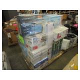 A PALLET OF ASSORTED OF HOUSEHOLD ITEMS