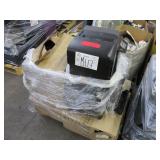 A PALLET OF ASSORTED PRINTERS & KEYBOARDS