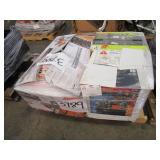 PALLET OF TABLE SAWS & A SAFE