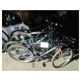 LOT OF 4 MOUNTAIN BIKES