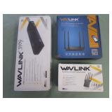 1 LOT W/WAVLINK WIFI ROUTER, DOCKING STATION