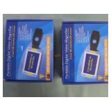 1 LOT W/PORTABLE DIGITAL MAGNIFIER