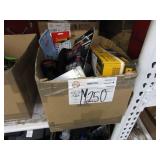 BOX OF ASSORTED ELECTRIC TOOLS