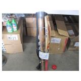 LOT WITH BASEBALL BAT & SQUASH PADDLE