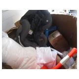 BOX WITH ASSORTED ITEMS