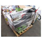 A PALLET OF HOUSEHOLD ITEMS