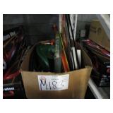BOX WITH ASSORTED GARDENING ITEMS