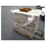 A PALLET WITH PAPER TOWEL DISPENSERS