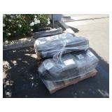 A PALLET WITH FUEL TANKS